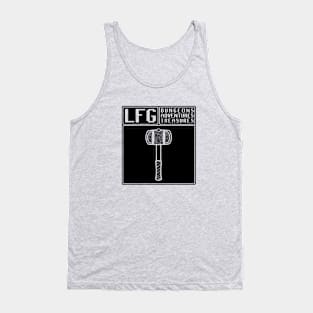 LFG Looking For Group Paladin Hammer Dungeon Tabletop RPG TTRPG Tank Top